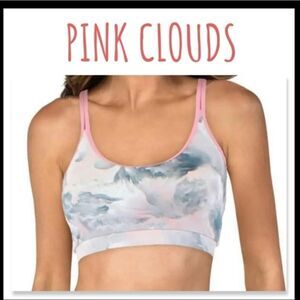 Fourlaps Womens Vitality Printed Fitness Sports Bra Available in 7 colors